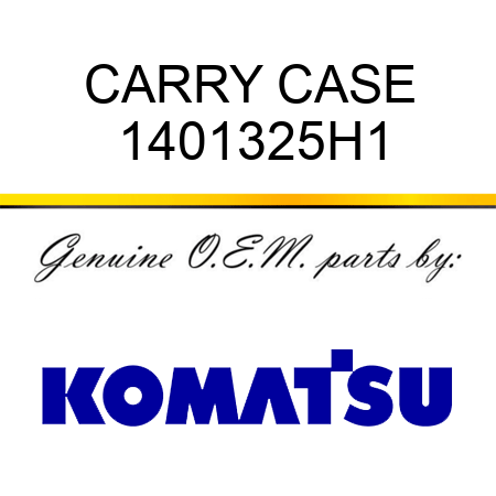 CARRY CASE 1401325H1