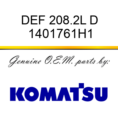 DEF 208.2L D 1401761H1