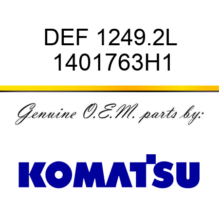 DEF 1249.2L 1401763H1