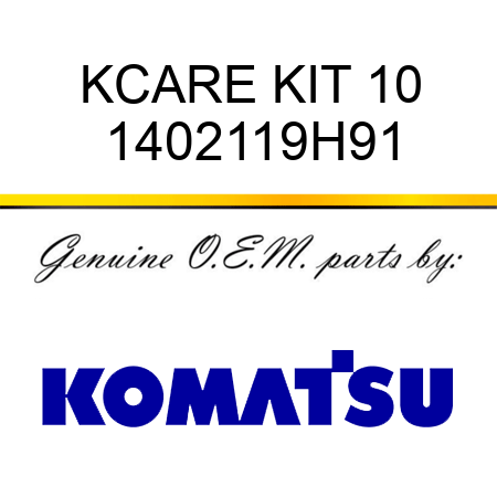 KCARE KIT 10 1402119H91