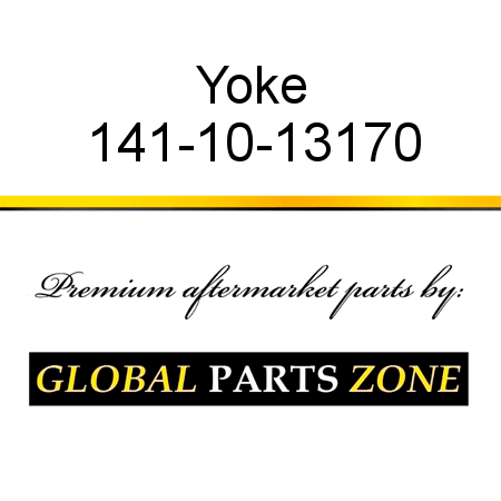 Yoke 141-10-13170