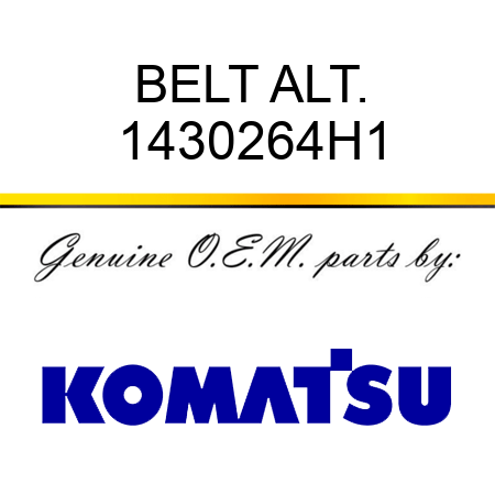 BELT ALT. 1430264H1