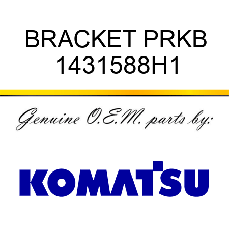 BRACKET PRKB 1431588H1