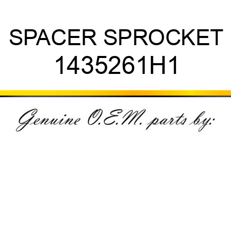 SPACER, SPROCKET 1435261H1