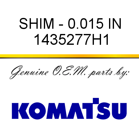 SHIM - 0.015 IN 1435277H1