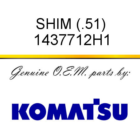 SHIM (.51) 1437712H1