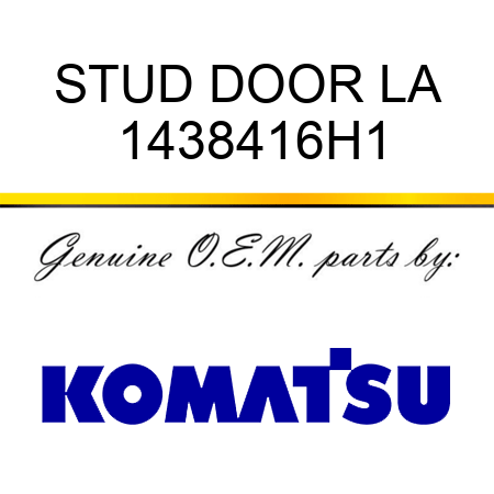 STUD DOOR LA 1438416H1