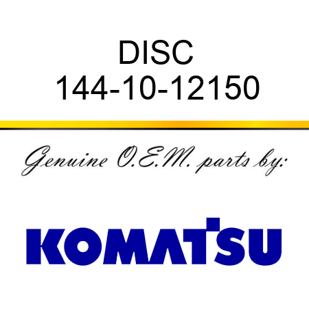 DISC 144-10-12150