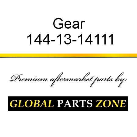 Gear 144-13-14111