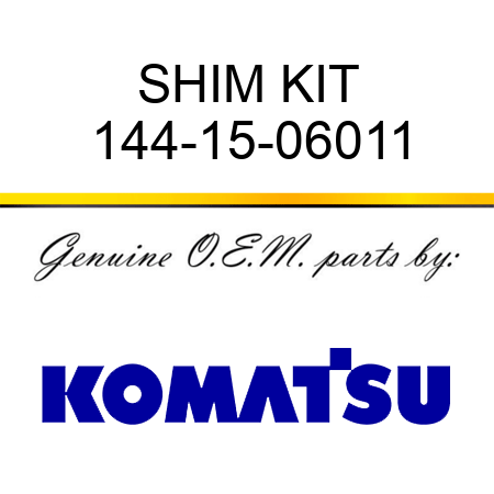 SHIM KIT 144-15-06011