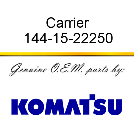 Carrier 144-15-22250