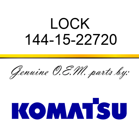 LOCK 144-15-22720