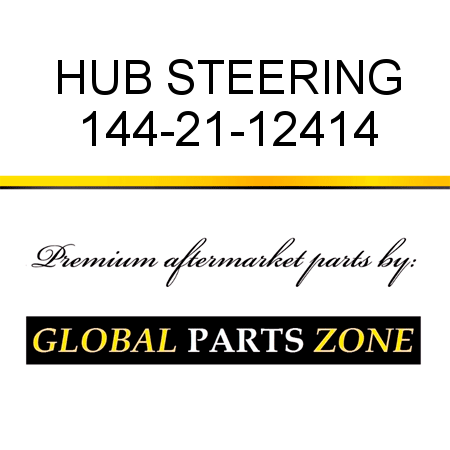 HUB, STEERING 144-21-12414