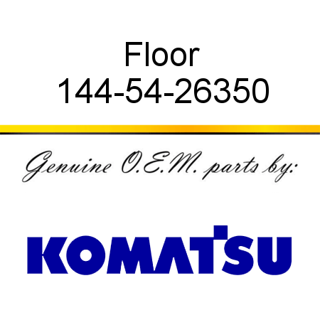 Floor 144-54-26350