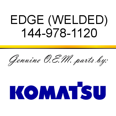 EDGE (WELDED) 144-978-1120