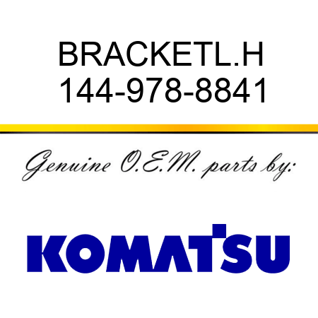 BRACKET,L.H 144-978-8841