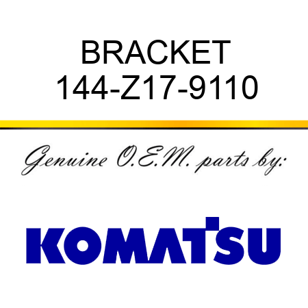 BRACKET 144-Z17-9110