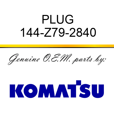 PLUG 144-Z79-2840