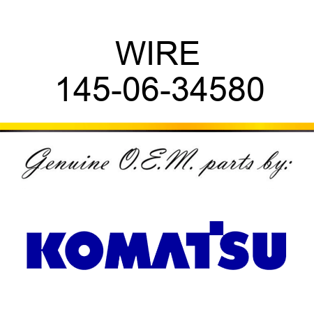 WIRE 145-06-34580