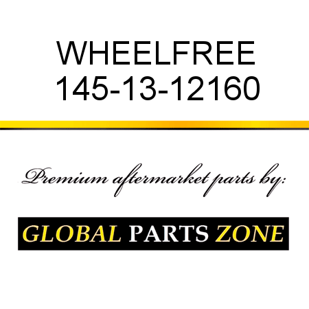 WHEEL,FREE 145-13-12160