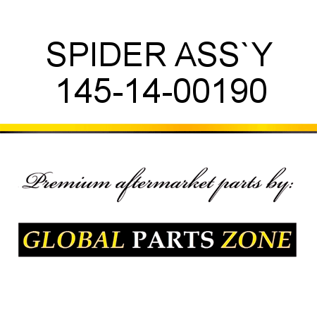 SPIDER ASS`Y 145-14-00190