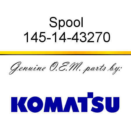 Spool 145-14-43270