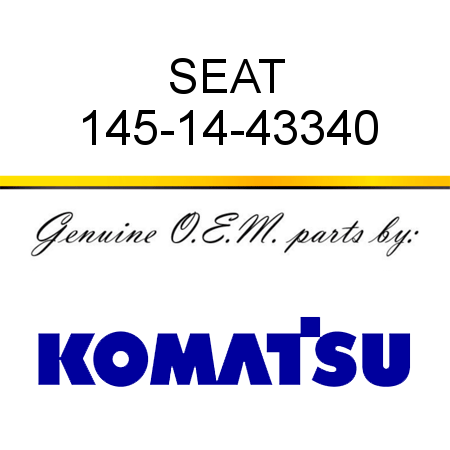 SEAT 145-14-43340