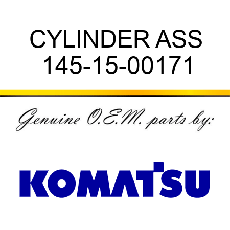 CYLINDER ASS 145-15-00171