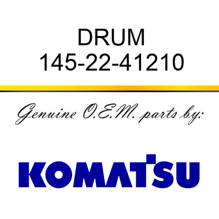 DRUM 145-22-41210