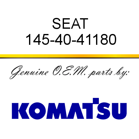 SEAT 145-40-41180