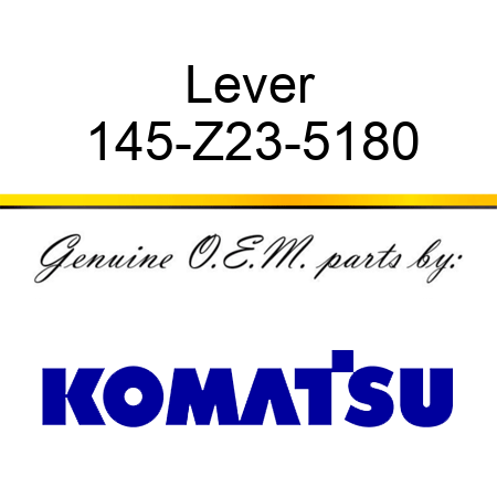Lever 145-Z23-5180