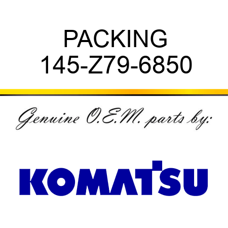 PACKING 145-Z79-6850