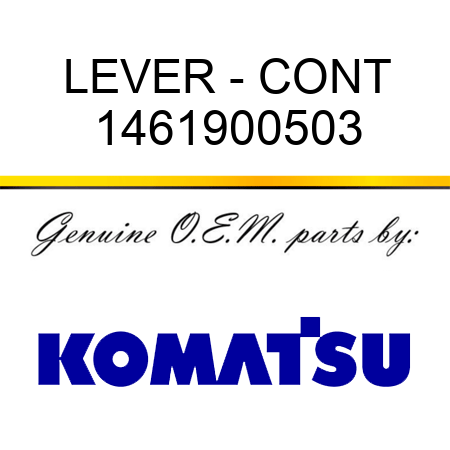 LEVER - CONT 1461900503