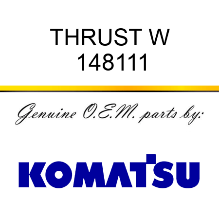 THRUST W 148111