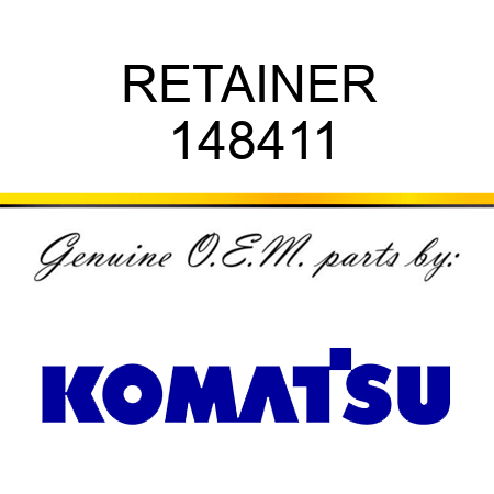 RETAINER 148411