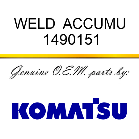 WELD  ACCUMU 1490151
