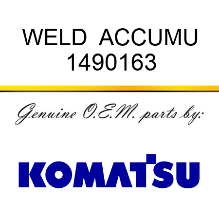 WELD  ACCUMU 1490163