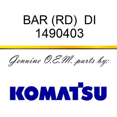 BAR (RD)  DI 1490403