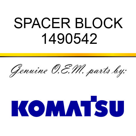SPACER BLOCK 1490542