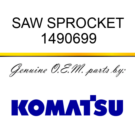 SAW SPROCKET 1490699