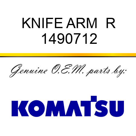KNIFE ARM  R 1490712