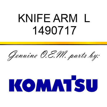 KNIFE ARM  L 1490717