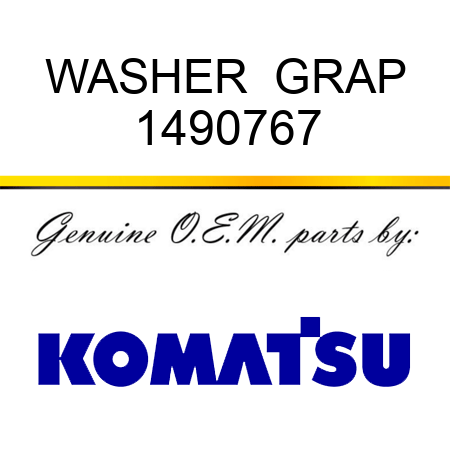 WASHER  GRAP 1490767