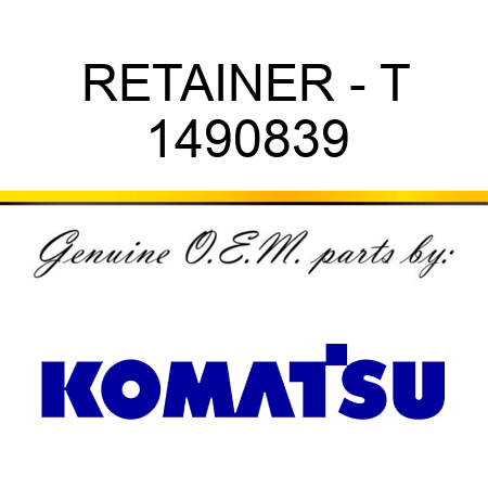 RETAINER - T 1490839