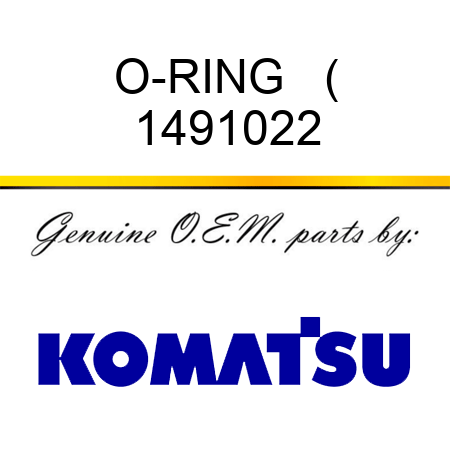 O-RING   ( 1491022