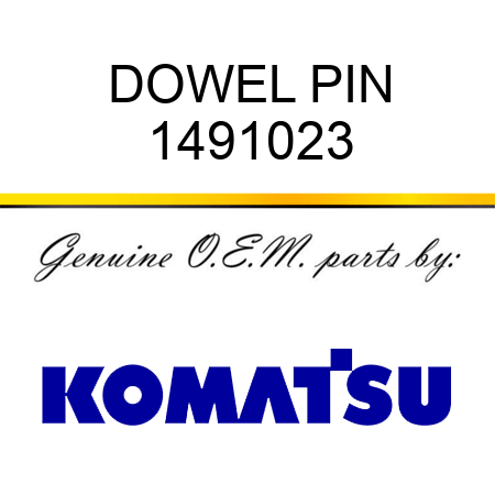DOWEL PIN 1491023