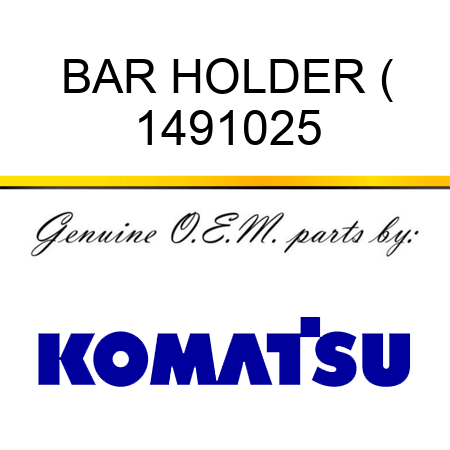 BAR HOLDER ( 1491025