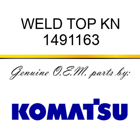 WELD, TOP KN 1491163