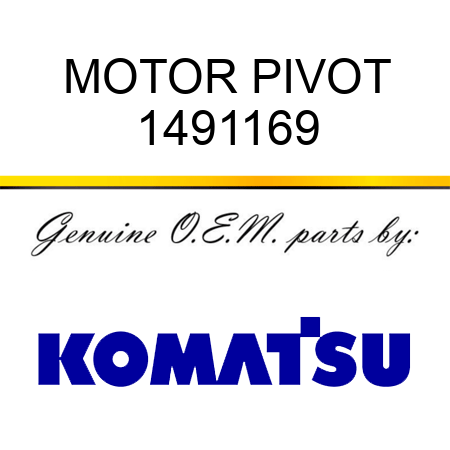 MOTOR PIVOT 1491169