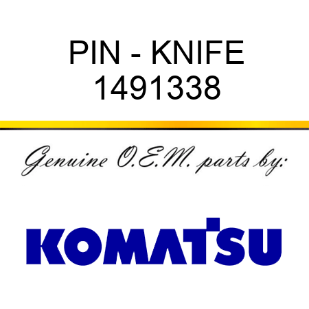 PIN - KNIFE 1491338